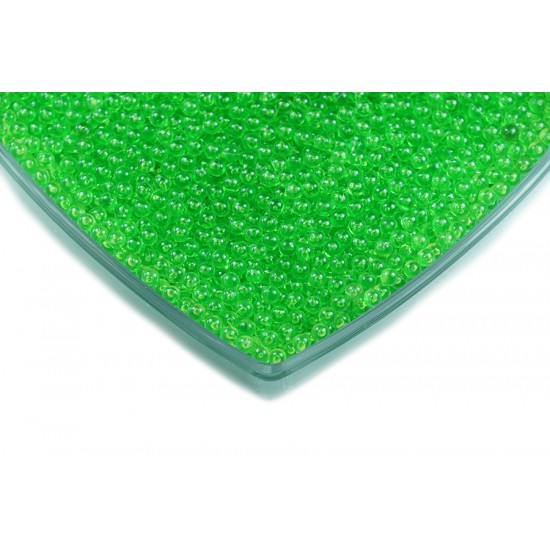 Yeşil Deliksiz Kabak Boncuğu 4 mm