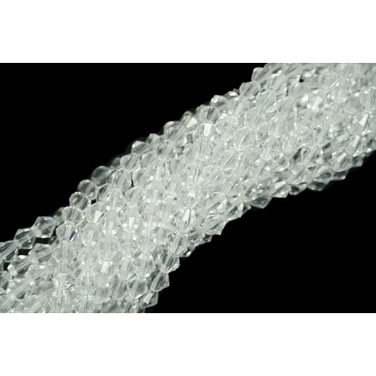 Şeffaf Prizma Çek Kristali Boncuk Dizisi 8 mm