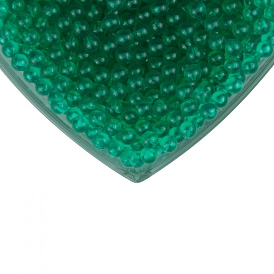 Deliksiz Kabak Boncuğu 8 mm 100 gr Koyu Yeşil