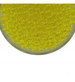 Deliksiz Kabak Boncuğu 6 mm 100 gr Canlı Sarı