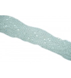 Janjanlı Şeffaf Köşeli Prizma Kristal Boncuk 4 mm