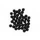 Siyah Plastik İnci Boncuk 10 mm