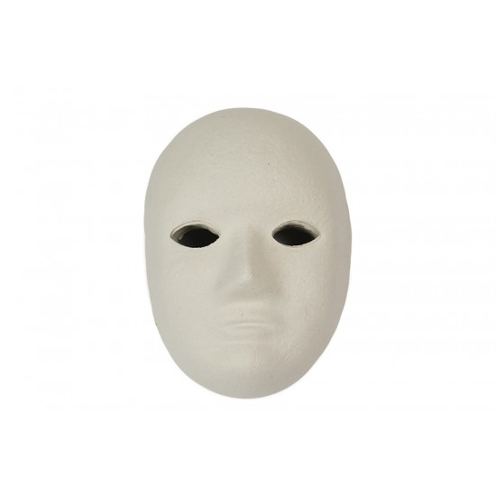 Boyanabilir Karton Yüz Maske Kadın