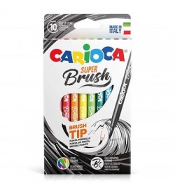 Carioca Renk Değiştiren Sihirli Keçeli Kalemler 9 Renk ve 1 Renk Değiştirici Beyaz Kalem