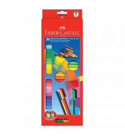 Faber Castell Eğlenceli Keçeli Kalem 30 Renk