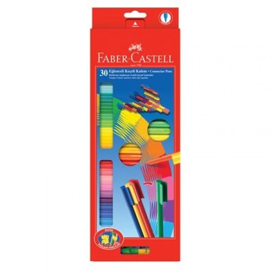 Faber Castell Eğlenceli Keçeli Kalem 30 Renk