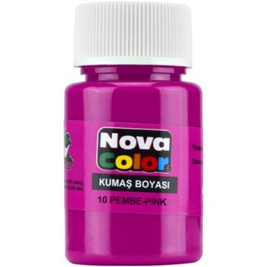 Nova Color Kumaş Boyası Pembe Şişe