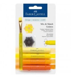 Faber-Castell Gelato Mum Boya Sarı Tonları 4 Renk