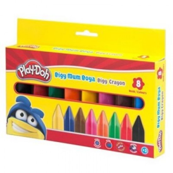 Play-Doh Biggy Crayon Mum Boya 8 Renk