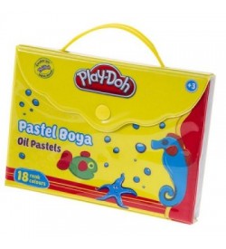 Play-Doh Pastel Boya Çantalı 18 Renk