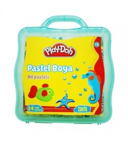Play-Doh Pastel Boya Plastik Çantalı 24 Renk