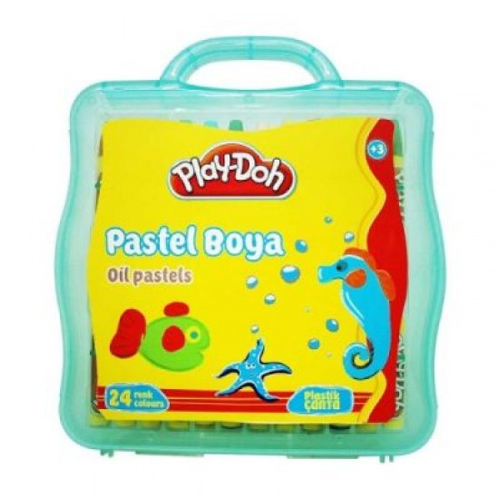 Play-Doh Pastel Boya Plastik Çantalı 24 Renk