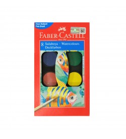 Faber Castell Suluboya 8 Renk Küçük Boy