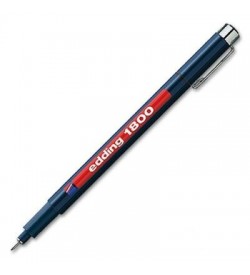 Edding Teknik Çizim Kalemi Mavi 0.1mm E-1800