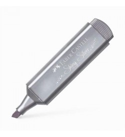 Faber-Castell Fosforlu Kalem 46 Metalik Gümüş