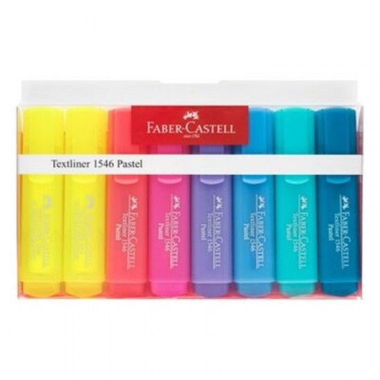 Faber Castell Fosforlu Kalem Pastel 8 Renk