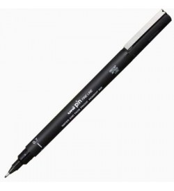 Uni Pin 0.7 Fine Line Akrilik Uçlu Teknik Çizim Kalemi Siyah