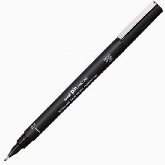 Uni Pin 0.7 Fine Line Akrilik Uçlu Teknik Çizim Kalemi Siyah