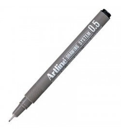 Artline Drawing System 0.5 Çizim Kalemi Uç 0.5mm Mavi
