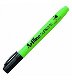 Artline Supreme Fosforlu Kalem Kesik Uç 4.0mm Yeşil