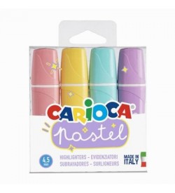 Carioca Pastel Renk İşaretleme Kalemi 4lü
