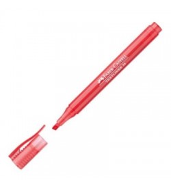 Faber Castell Fosforlu Kalem Pastel Floresan Kırmızı