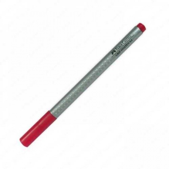 Faber Castell Grip Finepen 0.4 Lal Kırmızı