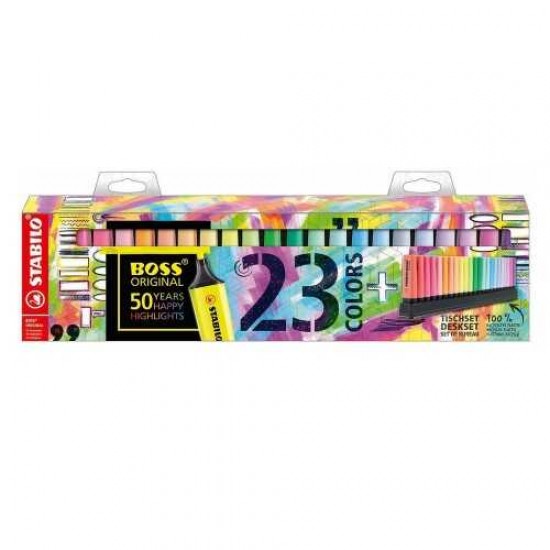 Stabılo Boss Orıgınal Fosforlu Kalem Seti 23 Renk