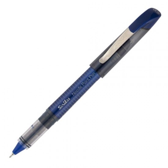 Scrikss Np-68 İğne Uçlu Kalem Mavi 0.5 mm