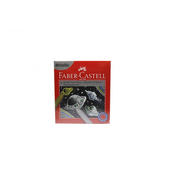 Faber Castell Metalik Pastel Boya 6 lı Paket