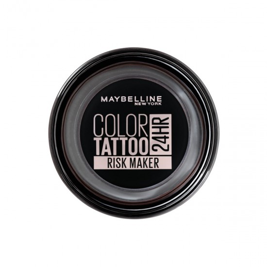 Maybelline New York Color Tattoo 24HR Krem Göz Farı - 190 Risk Maker-Siyah