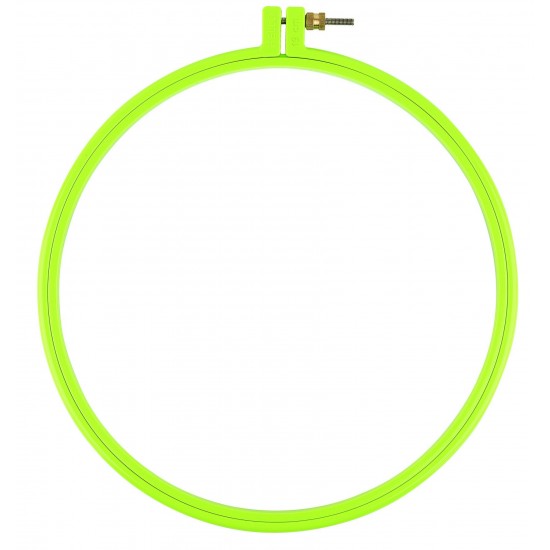 Hello Vidalı Plastik Kasnak Nakış Kasnağı 24 cm Yeşil