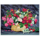 Goblen Seti | 40X50 | Sepetteki Çiçekler 