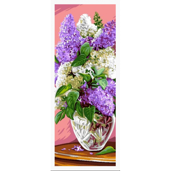 Goblen Çiçek Goblen Seti | 49X19 | Çiçek Motifi
