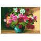 Goblen Seti | 22X30 | Renkli Çiçekler