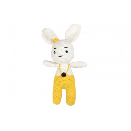 El Yapımı Amigurumi Erkek Bebek Tavşan