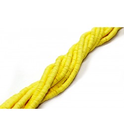 Fimo Boncuk Dizisi 6 mm | Sarı