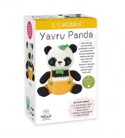 Amigurumi Kit Yavru Panda