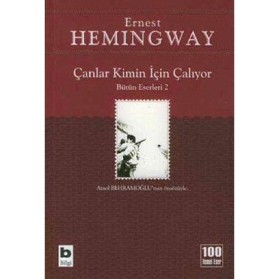 Çanlar Kimin İçin Çalıyor Ernest Hemingway Bilgi Yayınevi