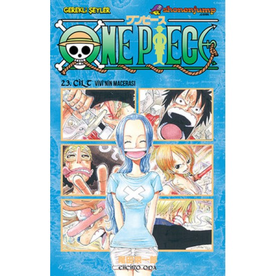 One Piece 23 - Vivi'nin Macerası Eiiçiro Oda Gerekli Şeyler