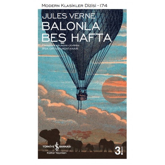 Balonla Beş Hafta Jules Verne İş Bankası Kültür Yayınları