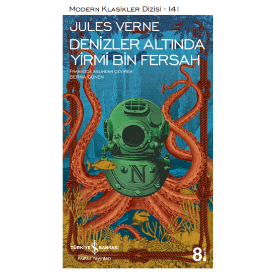 Denizler Altında Yirmi Bin Fersah Jules Verne İş Bankası Kültür Yayınları