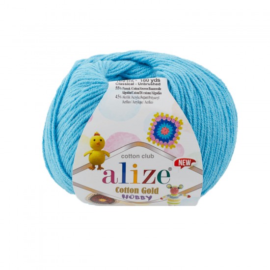 Alize Cotton Gold Hobby New Turkuaz-287