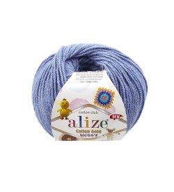 Alize Cotton Gold Hobby New Mavi Melanj-374
