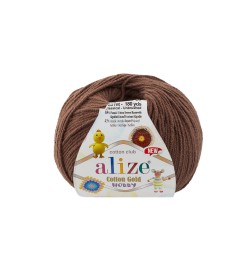 Alize Cotton Gold Hobby New Kahve-493