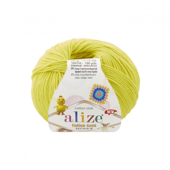 Alize Cotton Gold Hobby New Limon-668