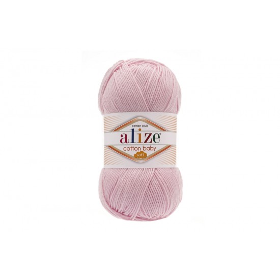 Alize Cotton Baby Soft Pudra Pembe-184