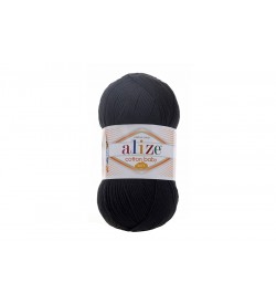 Alize Cotton Baby Soft Siyah-60