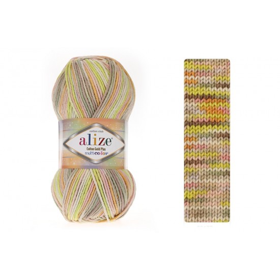 Alize Cotton Gold Plus Multi Color 52177