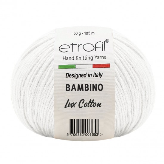 Etrofil Bambino Lux Cotton Beyaz 70019
